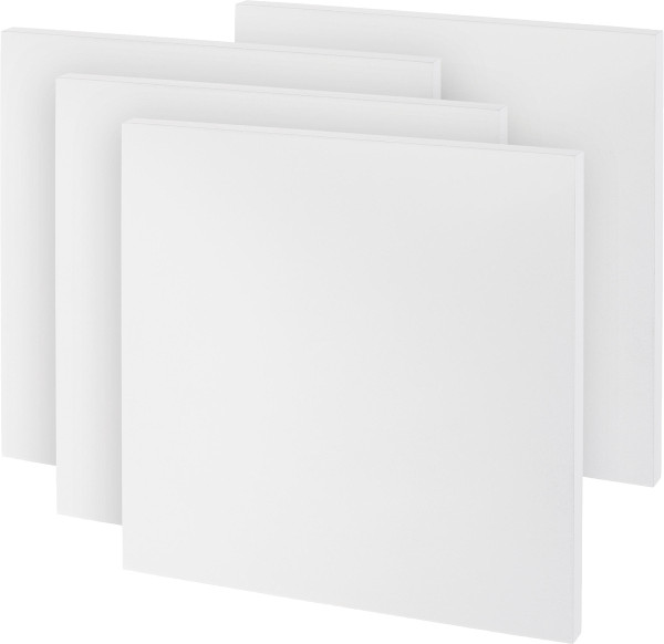 boesner Gesso-Malplatte30 x 30 cm, 4er-Pack