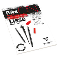 Lisse – extraweiß, glatt | Clairefontaine Paint On Multitechnik-Papier